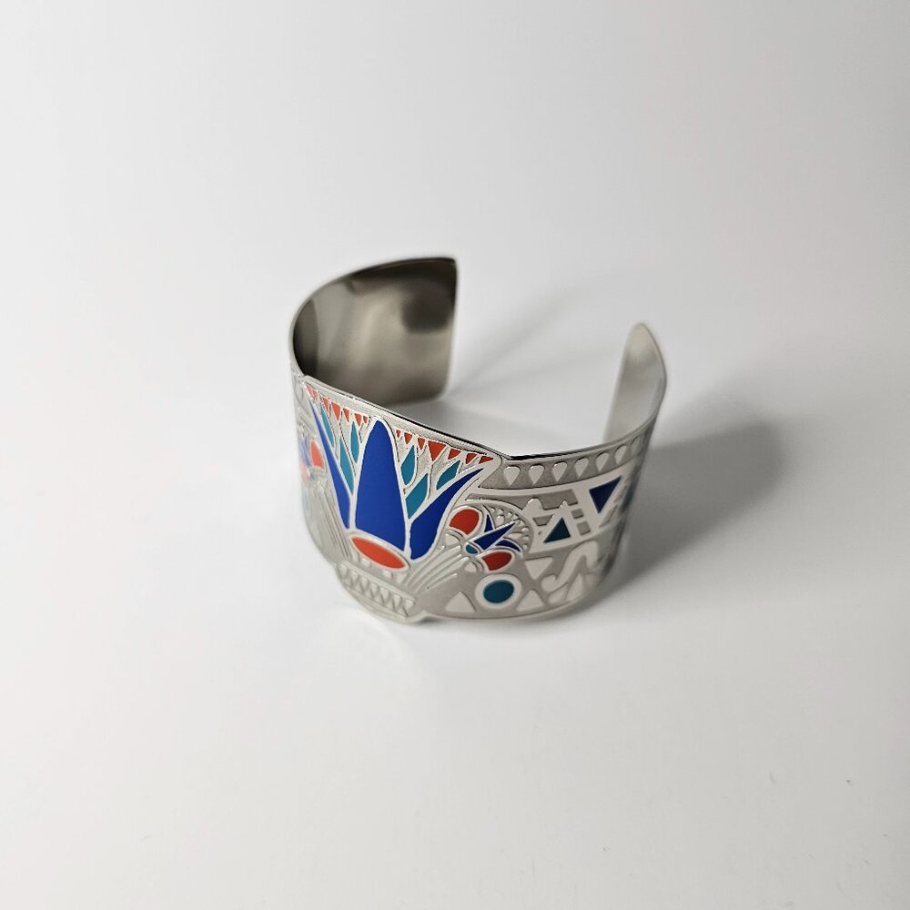 Ancient Egyptian Art Inspired Cuff